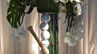 Sports Themed Weddings - Sports Themed Wedding Reception Centerpieces